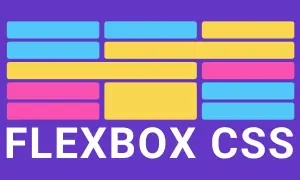 Illustration montrant comment mettre deux div côte à côte avec Flexbox CSS. Des blocs colorés illustrent la disposition.