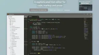 Un éditeur de code HTML affichant du code C dans Sublime Text, un outil de développement sophistiqué.