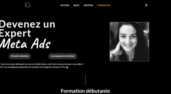 Devenez expert Meta Ads avec cette formation. Une offre pour débutants et accompagnement individuel.