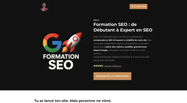 Formation SEO : apprenez à attirer des visiteurs qualifiés sur votre site. Une formation référencement web complète pour booster votre visibilité.